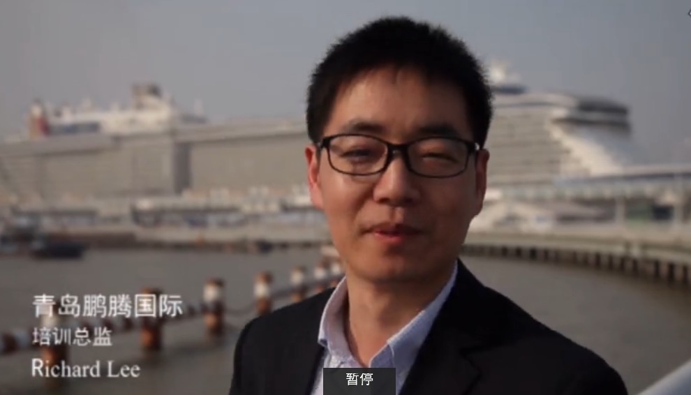 李老師參觀量子號